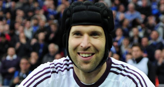 Petr Cech: Hoping to give himself an early birthday present by winning the Champions League