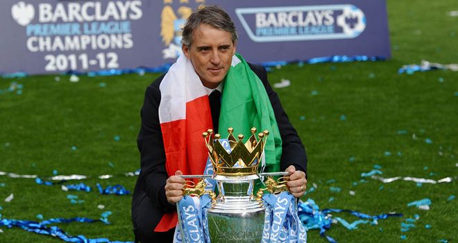 Roberto Mancini: The Manchester City boss says league schedule holds England back on world stage