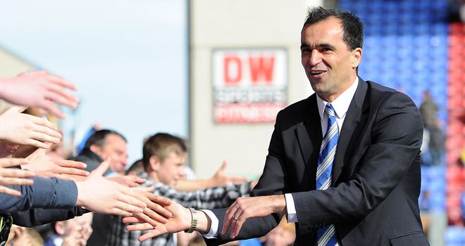 Roberto Martinez: The Wigan manager has kept the club in the Premier League for the last three seasons