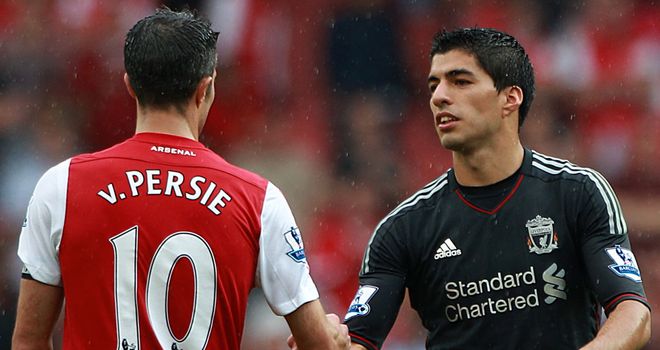 Van Persie and Suarez: Meet at Old Trafford this weekend