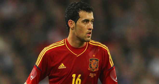 Sergio Busquets: The midfielder is expected to start against Croatia