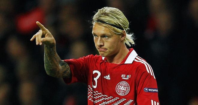 Simon Kjaer: Denmark defender is hoping to secure a move away from Wolfsburg