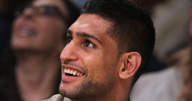 Amir Khan: preparing for Saturday's title challenge in Vegas