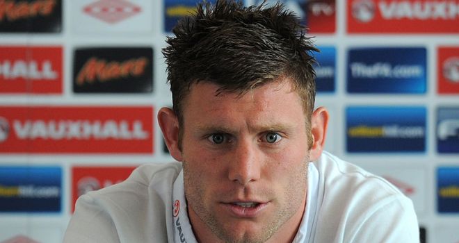 James Milner: Feels the freshness of England's youngsters could benefit team