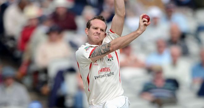 Luke Procter: The all-rounder claimed seven wickets before adding 36 in draw