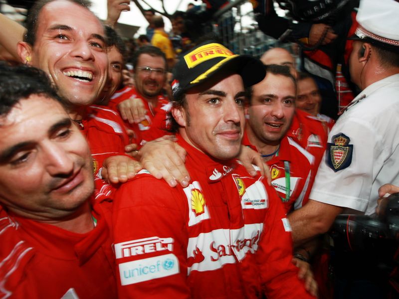 Fernando Alonso: On the podium again