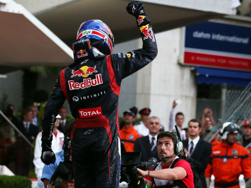 Mark Webber winner in Monaco