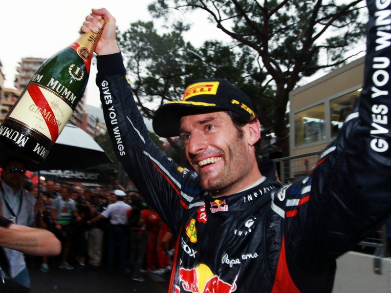 Mark Webber winner in Monaco
