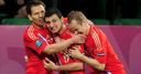 Dzagoev: Celebrates his first goal