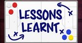 Lessons learnt