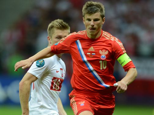 Andrey Arshavin: Unhappy with draw