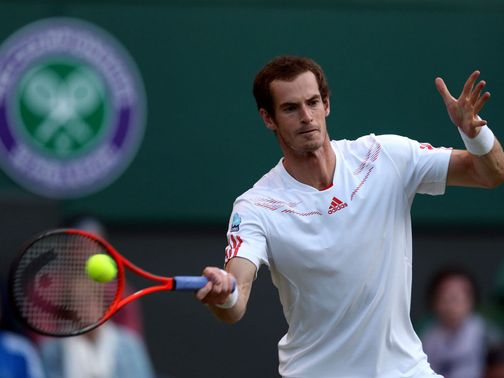Andy Murray: Match halted by poor weather