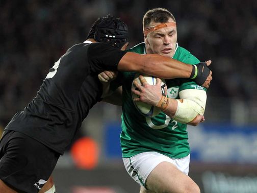 Cian Healy: Banned until March 10 for stamp