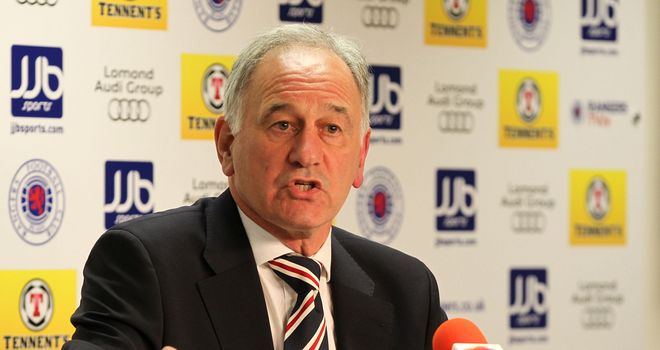 Charles Green: Rangers chief executive has reiterated his warning regarding legal action