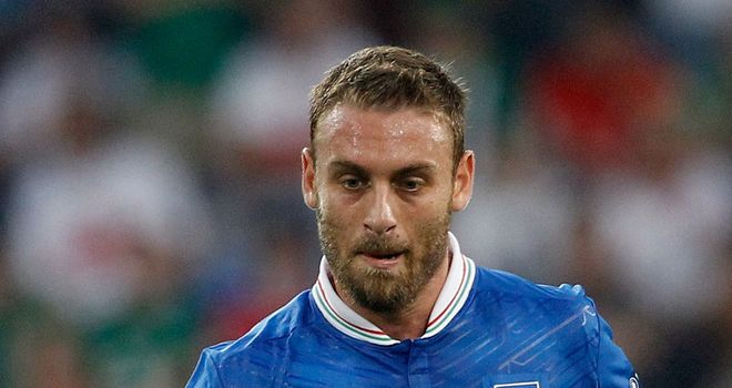 Daniele De Rossi: Says he idolises England captain Steven Gerrard