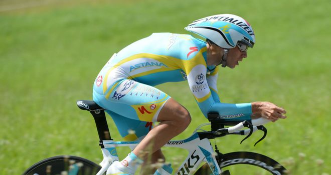 Fredrik Kessiakoff: Took the victory on stage seven of the Tour de Suisse
