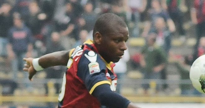 Gaby Mudingayi: Is set to move to Inter Milan after Bologna president Albano Guaraldi confirmed a fee had been agreed