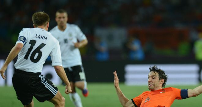 Phillip Lahm: The German skipper wants his team-mates to remain tight-lipped ahead of Euro 2012 semi-final showdown with Italy