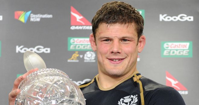 Ross Ford: expecting a 'tough day at the office' against Samoa's sizeable front row