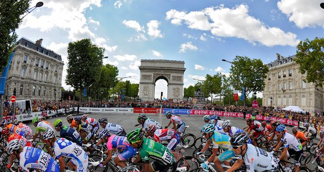 Yorkshire-bound: Tour de France will head back to England in 2014