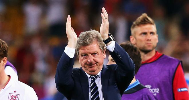Roy Hodgson's England sit fourth in the latest FIFA world rankings