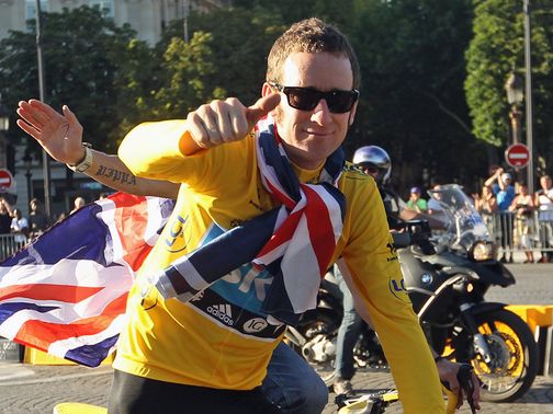 Bradley Wiggins was the Tour de France's first British winner