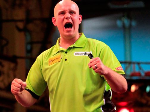 Van Gerwen: Reached Dublin final