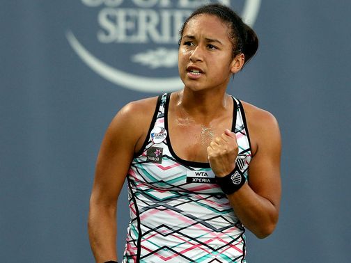 Heather Watson: Toppled Sloane Stephens in three sets