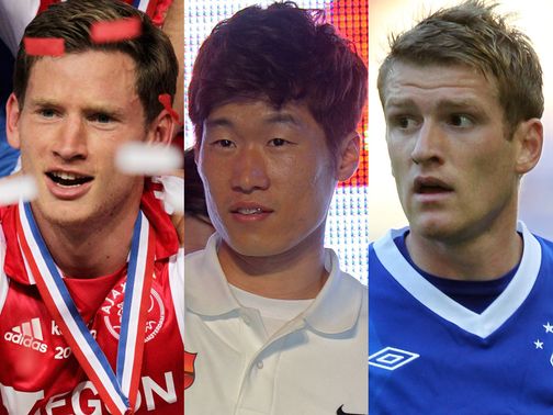 The three players to make the side from the Premier League.