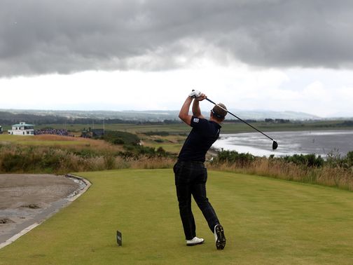 Luke Donald: Teeing off at the 18th last year