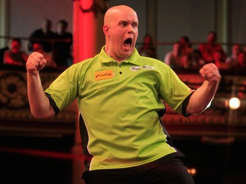 Michael van Gerwen: Dumped out Phil Taylor