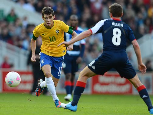 Oscar: Could be heading to Chelsea from Internacional