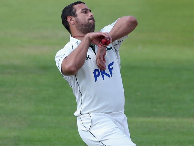 Andre Adams: Bowled well for Notts