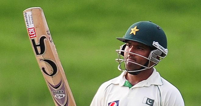 Asad Shafiq: Half-century for Pakistan late in the day