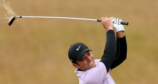 Francesco Molinari: took seven at the par four seventh