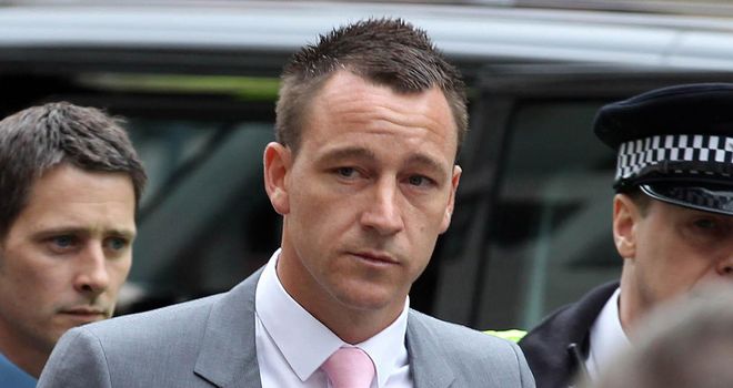 John Terry: Chelsea captain is accused of a racially aggravated public order offence