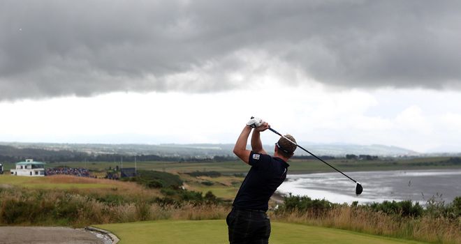 Luke Donald: Teeing off at the 18th last year