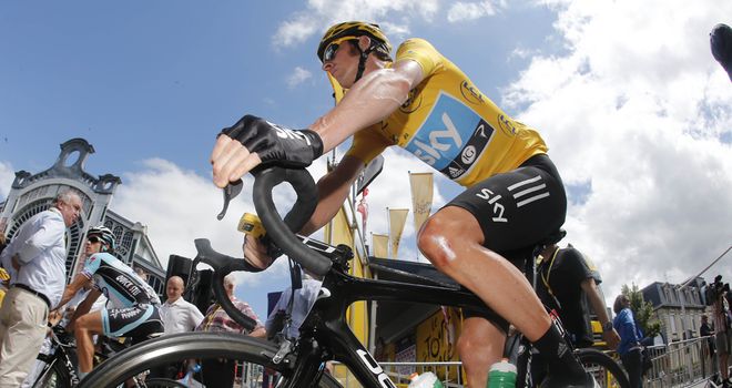 Bradley Wiggins: Made his way into elite group to retain the race lead