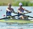 Helen Glover (R) and Heather Stanning: Brits cruised to an Olympic record