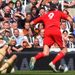 Carroll's misery was compounded on his return to Newcastle when he was booked for this dive.
