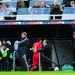 The number nine went straight down the tunnel after making his feelings clear to Dalglish.