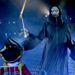 The stage transforms again to reveal characters from children's literature in a celebration of British storytelling