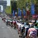The pace was increased as the Arc de Triomphe came into view