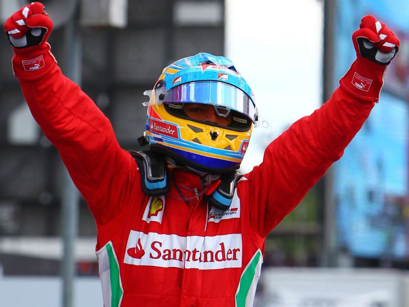 Third win of 2012 for Alonso