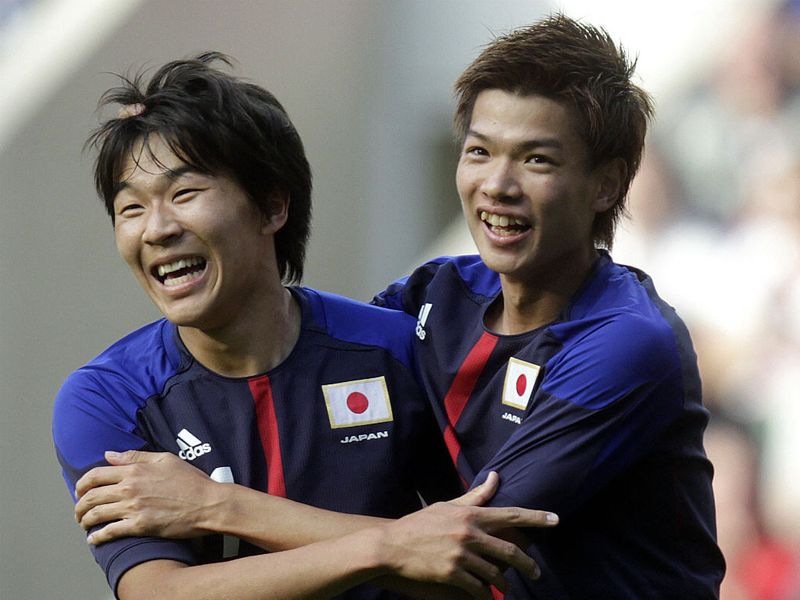 Kensuke Nagai scored the only goal in Japan's clash with Morocco to put his side top of Group D