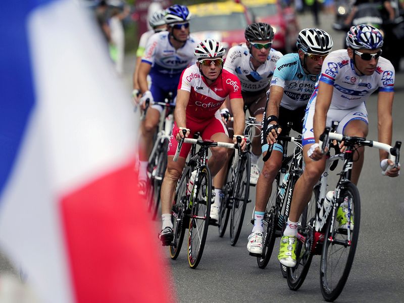 The French flags were out to celebrate Bastille Day