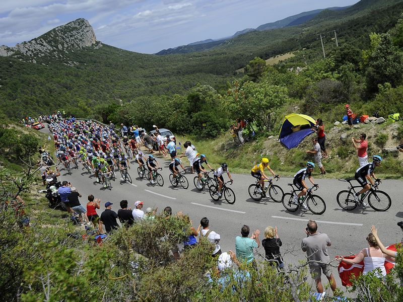 Team Sky assumed responsibilty though as the stage wore on