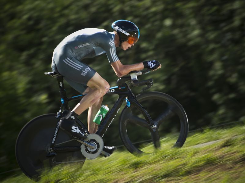 ...but Chris Froome surpassed both times with a sublime display