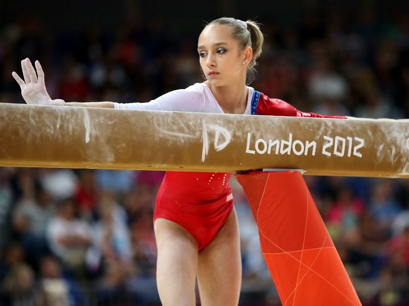 Russia qualified in second, but Victoria Komova took the highest individual points tally