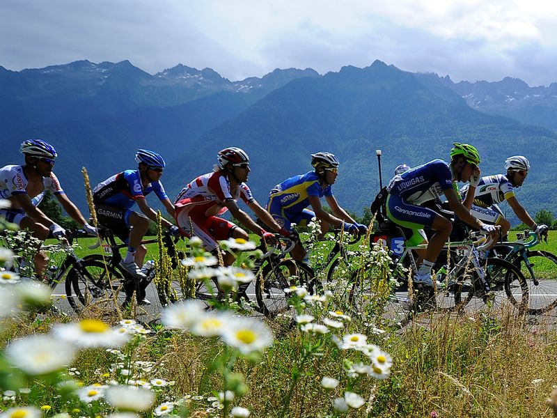 As ever, there was plenty of beautiful scenery on display in the south of France
